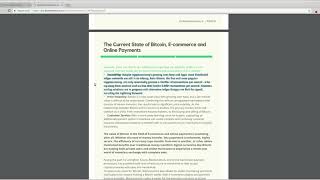 Blockonomics  анализ WhitePaper [upl. by Clower]