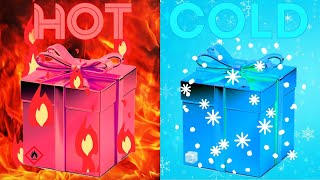 Escolha seu presente Quente ou Frio 🎁 Choose Your Gift Hot or Cold 🎁 Elige Tu Regalo 🎁 [upl. by Araiek]