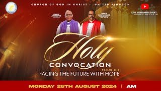 COGIC UK Holy Convocation 2024  Monday Afternoon Service  260824 [upl. by Semajwerdna858]