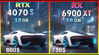 RTX 4070 SUPER vs RX 6900 XT  quick comparison in 50 games at 4K max settings [upl. by Radburn]