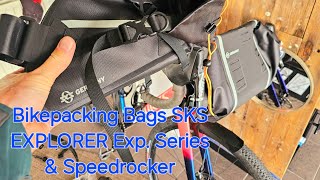 Bikepacking Bags SKS EXPLORER Exp Series amp Speedrocker Test Review [upl. by Aroved130]