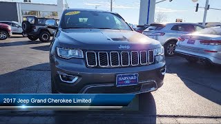 2017 Jeep Grand Cherokee Limited Harvard Woodstock Belvedere Beloit Rockford [upl. by Janey81]