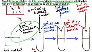 Serial dilution  A Level Biology  Paper 3 amp Paper 5 [upl. by Burtis]