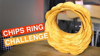 Chipsmannen EP47 Chips Ring Challenge  Pringles Review [upl. by Nnor250]