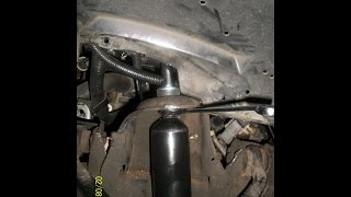 How to replace the front shocks on a 2004 Mazda B3000 [upl. by Grubman]