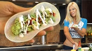 Jicama Taco Recipe Fast amp Easy Super Healthy with Cara Brotman [upl. by Spense32]