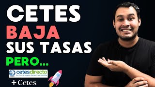 CETES BAJA sus TASAS 📉 SEMANA DECISIVA 😱⚠️ [upl. by Cosmo]