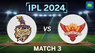 IPL 2024 Match 3  KKR Vs SRH  Head to Head Stats Key Players And More [upl. by Eilra]