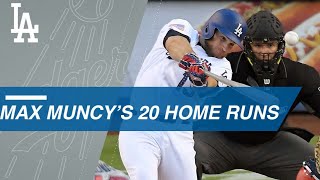 Max Muncy is fastest Dodgers to hit 20 home runs [upl. by Melvina632]