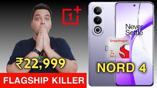 OnePlus Nord 4 Launched  ₹22999 🔥 OnePlus Nord 4 5G Price amp Specs  SD 7 GEN 3 50MP OIS 100W 🔥 [upl. by Brendis939]