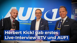 ORF fassungslos  Kickl kam zuerst zu RTV und AUF1 [upl. by Aitnis]