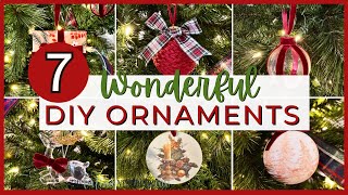 AMAZING DIY ORNAMENTS THAT ACTUALLY LOOK HIGH END  NEW CHRISTMAS DIYS [upl. by Gschu741]