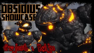 Obsidius Showcase  PROJECT KAIJU 40 [upl. by Burtis]