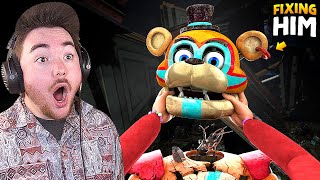 FIXING THE ANIMATRONICS MOD New Ending  FNAF Security Breach RUIN Mods [upl. by Bollinger]