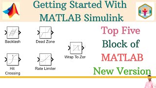 Part 5  Commonly Used Blocks in MATLAB Simulink  Getting Started with MATLAB Simulink [upl. by Inah658]