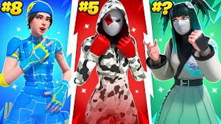 25 Fortnite Skins You Can Main Tryhard Skins Season 8 [upl. by Forras]