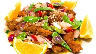 POLLO A LA NARANJA  RECETA DELICIOSA  Sazón y Corazón [upl. by Herve]