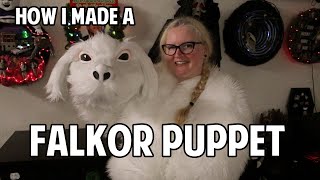 Making a Falkor Dragon Puppet [upl. by Lehar]