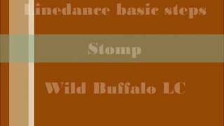 Linedance basic steps Stomp WB hun [upl. by Edyth]