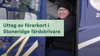 Uttag av förarkort [upl. by Aicilaanna]