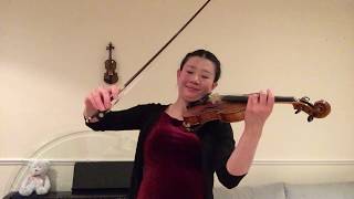 ABRSM Grade 5 Violin Exam 20202023 C2 Night Song and Pantomime [upl. by Edra119]