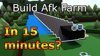 Perfect AFK Farm but Build in Extremely Short Time Build A Boat For Treasure [upl. by Atnauq]