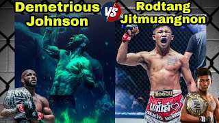 DEMETRIOUS JOHNSON VS RODTANG  SIDE BY SIDE STRIKING AND GRAPPLING TRAINING COMPARISON [upl. by Stockmon]