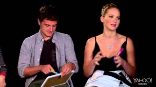 CoStar Connections With the Cast of quotThe Hunger Games Catching Firequot Part 2 [upl. by Shannah]