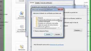 Tutorial Firma Digital  Cómo firmar un documento de Microsoft Word [upl. by Leopoldeen]