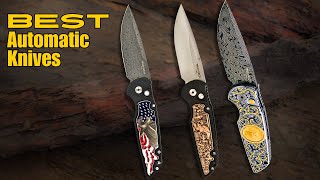 Top 10 Coolest Automatic Knives  Best Spring Assisted Knife ▶▶ 3 [upl. by Camroc]