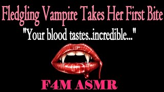 F4M New Vampire Takes Her First Bite ASMR Vampire asmr Vampire Hunter Listener [upl. by Maples743]