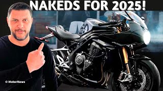 Top 5 Coolest OldSchool Style Naked Roadsters for 2025 [upl. by Carleton]