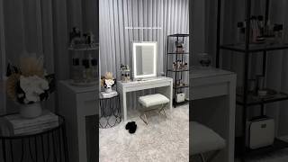 Vanity transformation  Vanity Set Up  Vanity Accessories Makeup Storage  Beauty Room vanityroom [upl. by Felty]