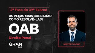 2ª Fase do 39º Exame da OAB  As peças mais cobradas em Direito Penal [upl. by Llednar]