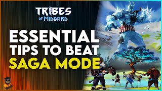 TRIBES OF MIDGARD  Essential Tips To Survive And Beat Saga Mode [upl. by Eamon]