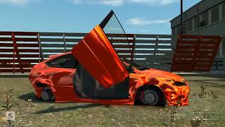 GTA 4 IV PC FORD FOCUS ST CRASH TESTING HD 1080p [upl. by Rakel228]