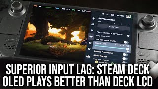 Steam Deck OLED Plays Better Than Steam Deck LCD Big Input Lag Reductions [upl. by Ococ305]