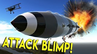 HUGE WW1 ATTACK BLIMP amp BIPLANES  Simple Planes Creations Gameplay  EP 18 [upl. by Bicknell215]