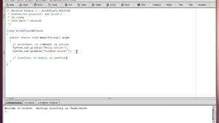 Java  Methods  Predefined Methods [upl. by Mallin]