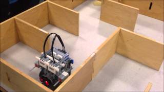 Lego Mindstorms EV3  Maze Solver [upl. by Leamhsi367]