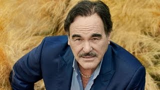 Oliver Stone on his new documentary the Petraeus affair and Obamas next term [upl. by Ahsikcin]