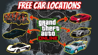 How To Get Every Free Cars In GTA Online  Mc ABLE gta5 [upl. by Suirradal]