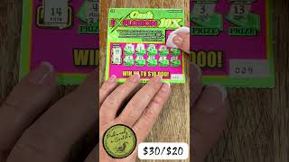 Big WIN on a 10 Scratch Off Ticket from the MD Lottery  Ultimate Cash [upl. by Theodoric]