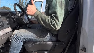 Modifying and testing an air ride seat for my buddys ford f350 superduty [upl. by Azile387]