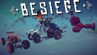 BESIEGE  Rock Crawler Fidget Spinner FINAL BOSS Transformer amp More  Insane Besiege Creations [upl. by Otrebtuc639]