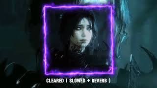 Cleared remix  slowed  reverb   THE BEST VIBEZ [upl. by Liagabba]