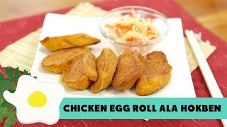 Resep Chicken Egg Roll ala Hokben [upl. by Raffin]