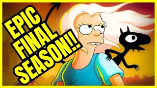 Disenchantment Season 5 Netflix Series Review and End Credit Scene Explained The Final Season [upl. by Thaine404]