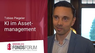 KI im Assetmanagement Tobias Piegeler VideoStatement [upl. by Ardna]