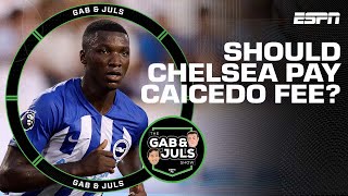 Should Chelsea pay the HUGE fee for Moises Caicedo 🤔 Gab says ‘DON’T DO IT’  ESPN FC [upl. by Iver]